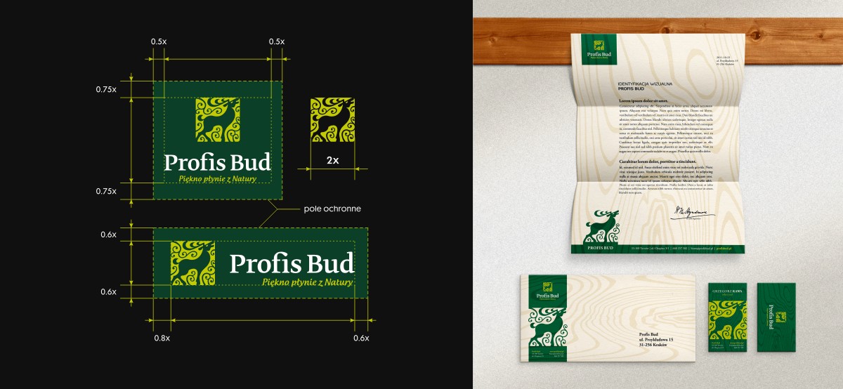 Logo information and stationery