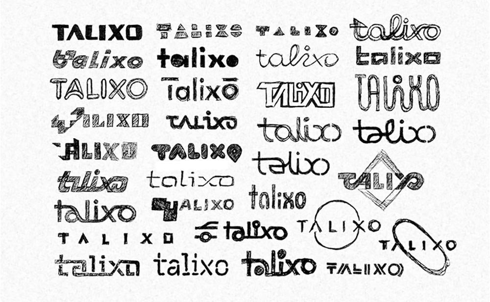 Sketches: lettering.