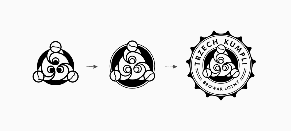 Development of the symbol.